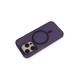 iPhone 14 Pro Max Frost Standlı Magsafe Kapak - Derin Mor