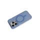 iPhone 15 Pro Frost Standlı Magsafe Kapak - Sierra Blue