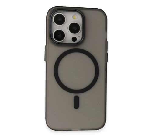 iPhone 15 Pro Max Frost Standlı Magsafe Kapak - Siyah iPhone 15 Pro Max Frost Standlı Magsafe Kapak - Siyah