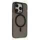 iPhone 15 Pro Max Frost Standlı Magsafe Kapak - Siyah