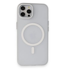 iPhone 15 Pro Max Frost Standlı Magsafe Kapak - Şeffaf