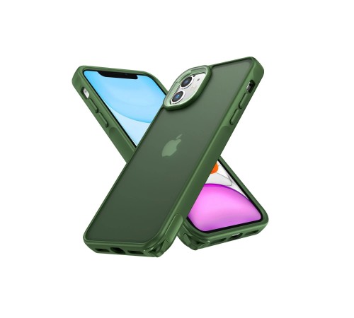 iPhone 11 Kılıf Elegant Kapak - Yeşil iPhone 11 Kılıf Elegant Kapak - Yeşil