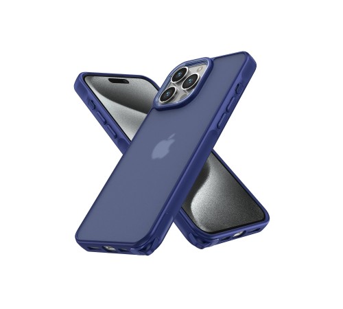 iPhone 14 Pro Kılıf Elegant Kapak - Lacivert iPhone 14 Pro Kılıf Elegant Kapak - Lacivert
