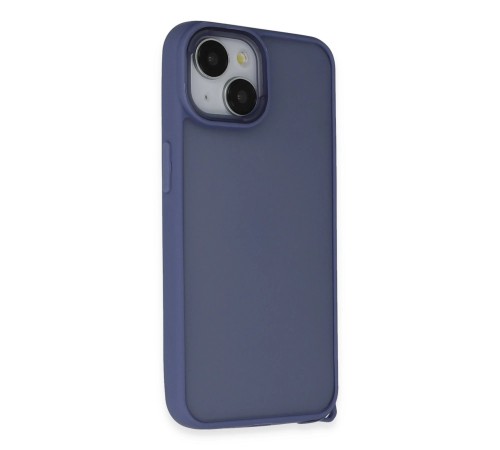 iPhone 15 Kılıf Elegant Kapak - Açık Mavi iPhone 15 Kılıf Elegant Kapak - Açık Mavi