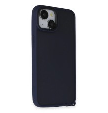 iPhone 15 Kılıf Elegant Kapak - Lacivert