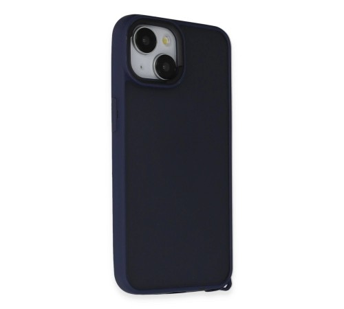 iPhone 15 Kılıf Elegant Kapak - Lacivert iPhone 15 Kılıf Elegant Kapak - Lacivert