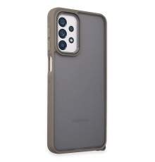 Samsung Galaxy A23 4G Kılıf Elegant Kapak - Titan Gri