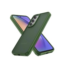 Samsung Galaxy A14 4G Kılıf Elegant Kapak - Yeşil