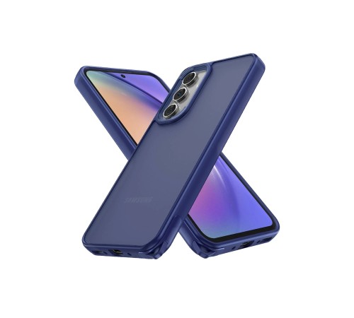 Samsung Galaxy A14 4G Kılıf Elegant Kapak - Lacivert Samsung Galaxy A14 4G Kılıf Elegant Kapak - Lacivert