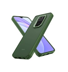 Xiaomi Redmi Note 9 Kılıf Elegant Kapak - Yeşil