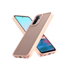 Xiaomi Redmi Note 10 Kılıf Elegant Kapak - Pudra