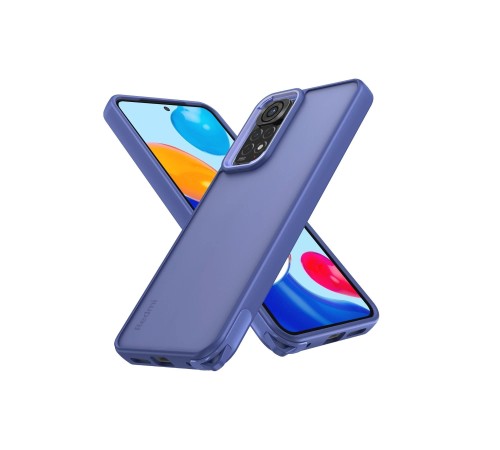 Xiaomi Redmi Note 11 Kılıf Elegant Kapak - Açık Mavi Xiaomi Redmi Note 11 Kılıf Elegant Kapak - Açık Mavi