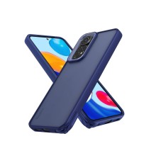 Xiaomi Redmi Note 11 Kılıf Elegant Kapak - Lacivert