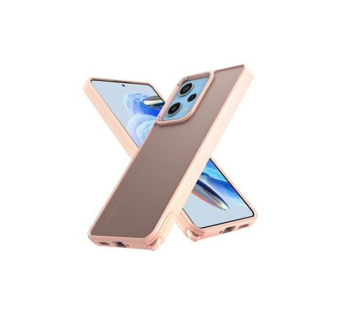 Xiaomi Redmi Note 12 Pro 5G Kılıf Elegant Kapak - Pudra Xiaomi Redmi Note 12 Pro 5G Kılıf Elegant Kapak - Pudra