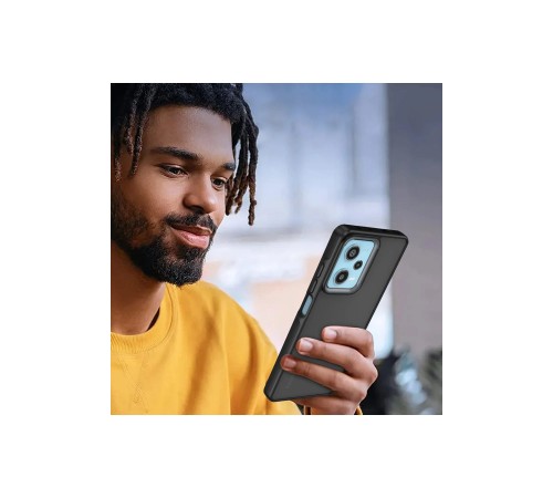 Xiaomi Redmi Note 12 4G Kılıf Elegant Kapak - Titan Gri Xiaomi Redmi Note 12 4G Kılıf Elegant Kapak - Titan Gri
