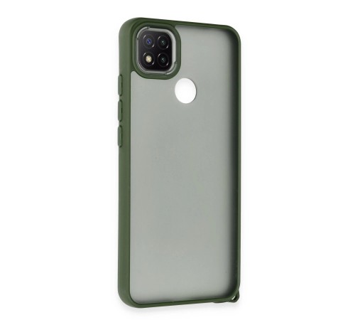 Xiaomi Redmi 9C Kılıf Elegant Kapak - Yeşil Xiaomi Redmi 9C Kılıf Elegant Kapak - Yeşil