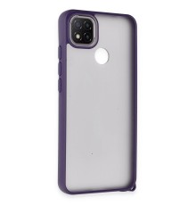 Xiaomi Redmi 9C Kılıf Elegant Kapak - Derin Mor