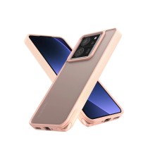 Xiaomi Mi 13T Kılıf Elegant Kapak - Pudra