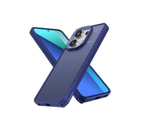 Xiaomi Redmi Note 13 Pro 4G Kılıf Elegant Kapak - Lacivert Xiaomi Redmi Note 13 Pro 4G Kılıf Elegant Kapak - Lacivert