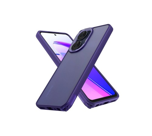 Realme C55 Kılıf Elegant Kapak - Derin Mor Realme C55 Kılıf Elegant Kapak - Derin Mor