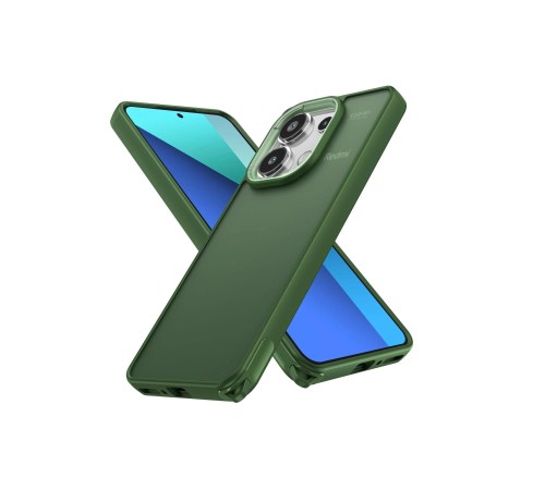 Xiaomi Redmi Note 13 4G Kılıf Elegant Kapak - Yeşil Xiaomi Redmi Note 13 4G Kılıf Elegant Kapak - Yeşil
