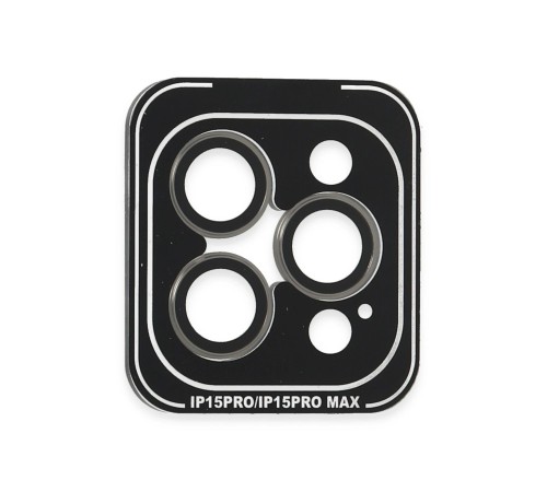 iPhone 15 Pro Max PVD Metal Kamera Lens - Titan Gri iPhone 15 Pro Max PVD Metal Kamera Lens - Titan Gri