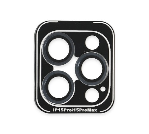 iPhone 15 Pro Max PVD Metal Kamera Lens - Lacivert iPhone 15 Pro Max PVD Metal Kamera Lens - Lacivert
