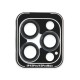 iPhone 15 Pro Max PVD Metal Kamera Lens - Lacivert