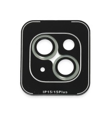 iPhone 15 PVD Metal Kamera Lens - Açık Yeşil
