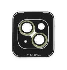 iPhone 15 PVD Metal Kamera Lens - Sarı