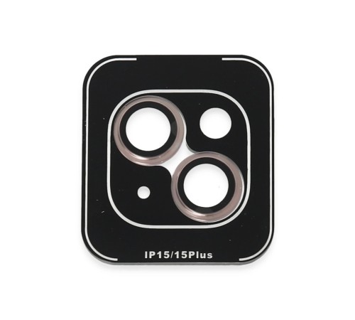 iPhone 15 PVD Metal Kamera Lens - Pembe iPhone 15 PVD Metal Kamera Lens - Pembe