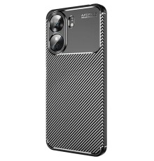 Xiaomi Redmi 13C Kılıf Auto Focus Karbon Kapak - Siyah