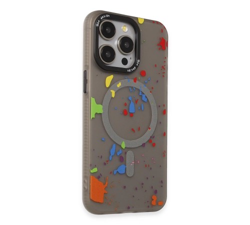 iPhone 14 Pro Colorful Magsafe Kapak - Titan Gri iPhone 14 Pro Colorful Magsafe Kapak - Titan Gri