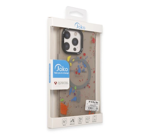 iPhone 14 Pro Colorful Magsafe Kapak - Titan Gri iPhone 14 Pro Colorful Magsafe Kapak - Titan Gri