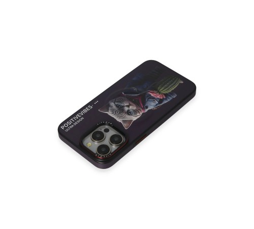 iPhone 14 Pro Max Fun Magsafe Kapak - Derin Mor iPhone 14 Pro Max Fun Magsafe Kapak - Derin Mor