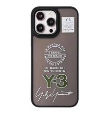 Movenchy iPhone 14 Pro Terra Desenli Kapak - Siyah - 1