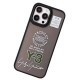 Movenchy iPhone 15 Pro Terra Desenli Kapak - Siyah - 1