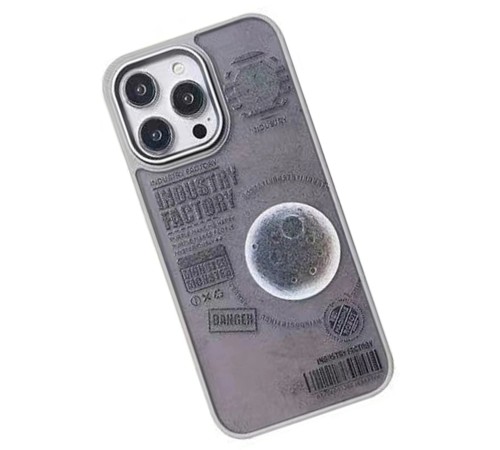 Movenchy iPhone 15 Pro Terra Desenli Kapak - Siyah - 2 Movenchy iPhone 15 Pro Terra Desenli Kapak - Siyah - 2