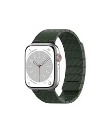Movenchy Watch 45mm Carbon Steel Kordon - Koyu Yeşil