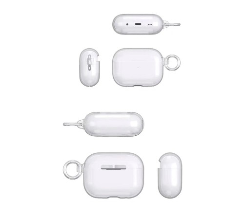 Airpods Pro 2 (2.nesil) Shell Kılıf - Siyah Airpods Pro 2 (2.nesil) Shell Kılıf - Siyah
