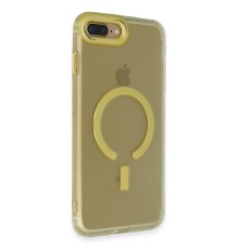 iPhone 7 Plus Kılıf Troy Magsafe Kapak - Sarı
