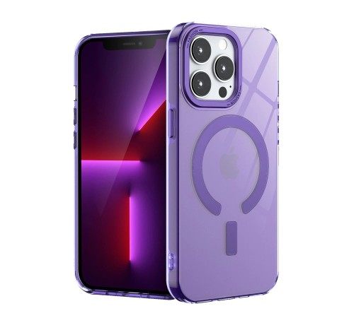 iPhone 14 Pro Max Kılıf Troy Magsafe Kapak - Mor iPhone 14 Pro Max Kılıf Troy Magsafe Kapak - Mor