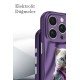 iPhone 15 Kılıf Crew Desenli Kapak - Çiçek