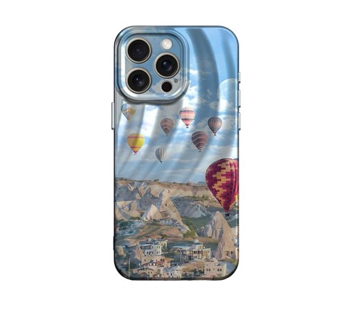 iPhone 15 Pro Kılıf Crew Desenli Kapak - Kapadokya iPhone 15 Pro Kılıf Crew Desenli Kapak - Kapadokya