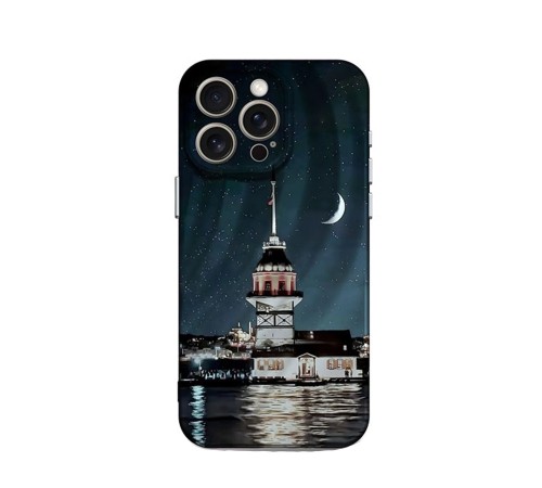 iPhone 15 Pro Max Kılıf Crew Desenli Kapak - Kız Kulesi iPhone 15 Pro Max Kılıf Crew Desenli Kapak - Kız Kulesi