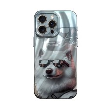 iPhone 15 Pro Max Kılıf Crew Desenli Kapak - Köpek