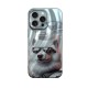 iPhone 15 Pro Max Kılıf Crew Desenli Kapak - Köpek