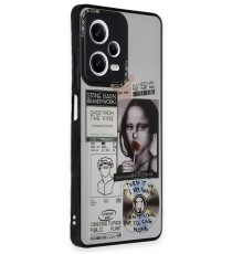 Xiaomi Redmi Note 12 Pro 5G Kılıf Mirror Desenli Kapak - Mirror - 2