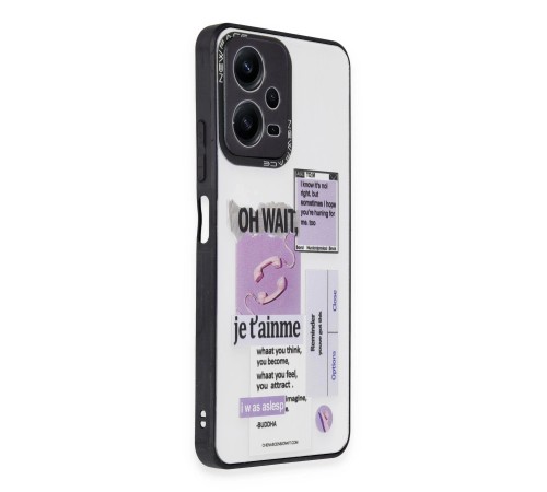 Xiaomi Redmi Note 12 5G Kılıf Mirror Desenli Kapak - Mirror - 4