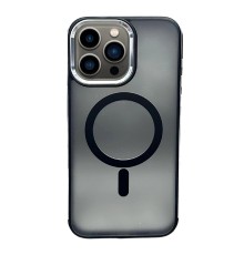 iPhone 15 Pro Solid Magsafe Kapak - Titan Gri